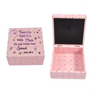 Pink Jewellery Box with LEDs