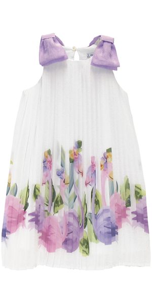 3.913 Floral PLeated Dress