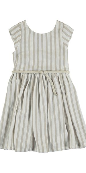 6.968 Striped Dress w Belt