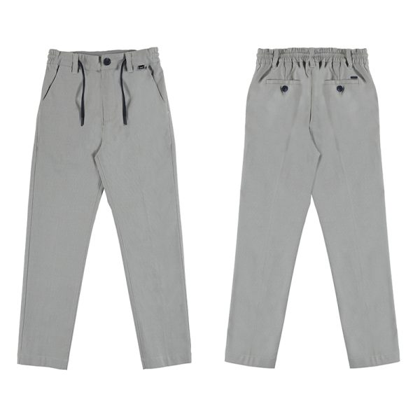 Structured Trousers Gray